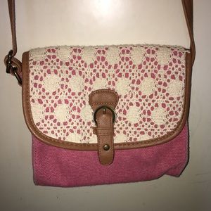 medium pink purse